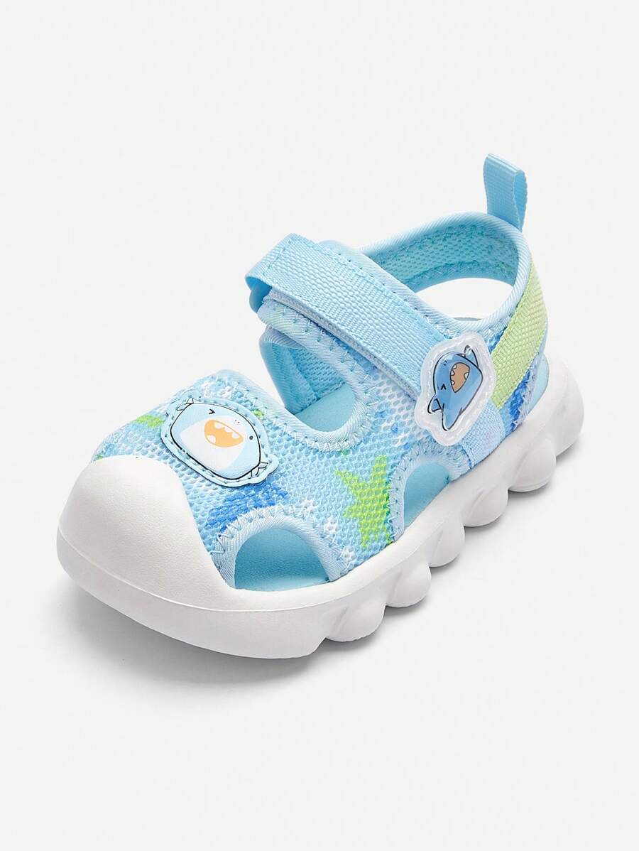 Balabala Kids' Sports Sandals Boys' Girls' Breathable Shoes 2025 Summer Beach Shoes Anti-Slip