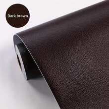 1 Roll Black Leather Repair Patch, Waterproof Removable Self-Adhesive Leather Repair Tape, Can Be Cut Freely, Reusable, Suitable For Sofa, Car Interior, Motorcycle Seat, Handbag, DIY Headboard Cushion And Synthetic Leather Furniture, Jacket Emergency Patch, Sofa Cushion Renovation