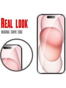 3 pièces Protecteur d'écran en verre trempé | Transparence, Revêtement oléophobe, Compatible avec étui, Installation sans bulles Compatible avec 16 Pro Max/16 Plus/16e/15/14/13/12/11/7/8/6 Cadeau pour anniversaire, famille, amis Protecteur d'écran de téléphone, accessoires de téléphone