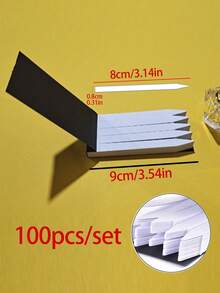 200张/100张香味测试纸，一次性香味测试纸，13厘米香味吸收棒，用于香薰香氛、香水和精油香味测试，适用于情人节、母亲节、返校节、万圣节、圣诞节礼物