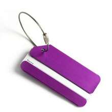 Aluminum Luggage Tags, Luggage Tag Holders For Travel Luggage Baggage Identifier Travel Essentials Travel Accessories Vacation Summer Holiday Back To School Women Mini Travel Products Bag For School School Accessories School Stuff - Multicolor - View 9