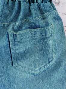 Summer Young Girls Heart Design Casual Pants (Not Denim)