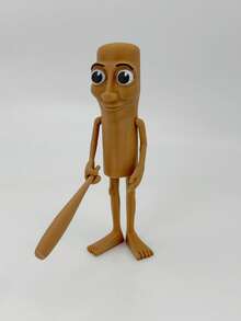 TungTungTungSahur“Brainrot”木制人物模型，灵感来自中国神话，创意新奇玩具 - 彩色 - 查看 8