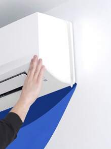 1 pezzo Sacchetto per lavare il condizionatore d'aria, Copertura impermeabile per la pulizia del condizionatore d'aria split, Sacchetto d'acqua per condizionatore d'aria, Sacchetto per la pulizia del condizionatore d'aria con tubo dell'acqua, Sacchetto per l'assistenza al condizionatore d'aria a parete per unità domestiche, casa, hotel, ufficio, strumenti per la pulizia