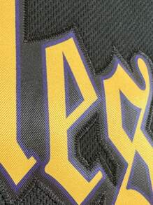 Men's Baseball Jersey, #24 Black, Button & Embroidery Sport Cardigan T-Shirt