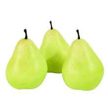 3/8 件混色塑料仿真水果，适用于家居装饰、派对、圣诞节、万圣节、圣帕特里克节、复活节、感恩节、夏季、聚会、各种房间类型