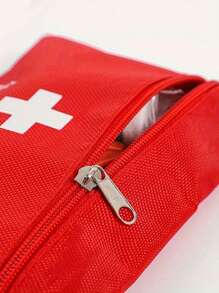 حقيبة إسعافات أولية منزلية، من الصليب الأحمر، مناسبة للمنزل والرحلات التخييمية والاستكشاف وحالات الطوارئ الطبية في الحرم الجامعي، معدات طوارئ أساسية، محمولة ومتينة (!!!! الحقيبة فقط هي المنتج الفعلي، بقية الصور مجرد أكسسوارات لا يتم توفيرها، يرجى الانتباه أثناء الطلب)