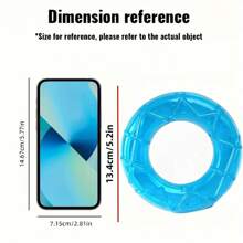 1PC Cooling Dog Chew Toy, Summer Fresh TPR Pet Teeth Cleaning Toy - Reusable Freezable Water Dog Toy For Outdoor Pool Parties & Heatwave Relief