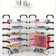 1pc Multi-Layer Shoe Rack, Freestanding Shoe Rack, Easy To Assemble Shoe Rack, Shoe Rack Organizer For Rental House, Entryway, Hallway, Bedroom, Bathroom, Office, Living Room