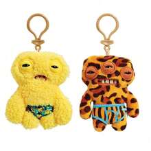 Spin Master Fuggler Funny Ugly Monster Key Rings Official Genuine 5 Inch Soft Plush Keychains Collectible Cute Toy Funny Bag Pendant Doll Holiday Birthday Gift For Kids And Collectors