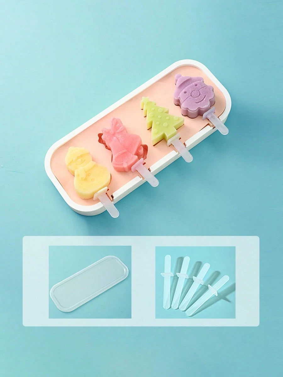 Pink and White Christmas Model [free Lid + 6 Circulation Sticks]