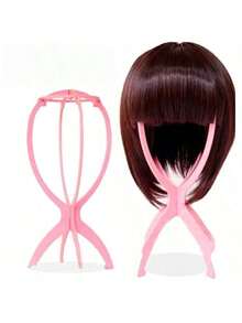 1pc/2pcs Wig Stand Wig Display Wig Daily Placement Wig Tools Accessories Wig Care Dedicated Wig Holder Mannequin Head Wig Support Stand - Black - View 10