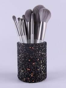 1 قطعة حامل فرش المكياج، منظم مكتبي للفرش والمستحضرات التجميلية، صالون الأظافر، مضاد للغبار، صندوق مجوهرات، محفظة، حامل فرش المكياج، حامل فرش، منظم العطور، محفظة