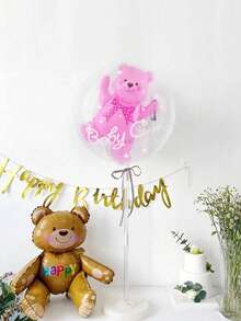 2 quả bóng bay tiết lộ giới tính em bé, dành cho bé trai hoặc bé gái, thích hợp cho tiệc mừng em bé chào đời, trang trí sinh nhật, trang trí gấu bông, đồ dùng tiệc tùng. - Nhiều màu - Xem 4