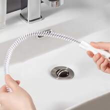 3pcs Sink Overflow Cleaning Brush, Bathroom Hair Drain Cleaning Brush, Flexible Long Tube Hair Clog Remover Cleaning Tool, Pipe Dredging Brush, Underground Pipe Dredging Brush: Cleaning Brushes For Bathroom, Kitchen And Toilet, 3/1pc