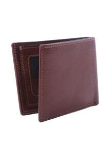 1pc Men's Fashion Simple Wallet Card Bag, Business Horizontal Short Wallet, Fashionable Large Capacity Wallet, Portable Credit Card Wallet