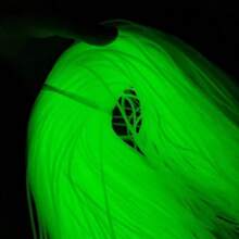Topline Tackle Manguera de pesca luminosa de silicona de 0,8/1/1,5/2 mm de diámetro, tubo antideslizante para aparejos de pesca de alta mar, señuelos y herramientas de pesca - Verde - Ver 2
