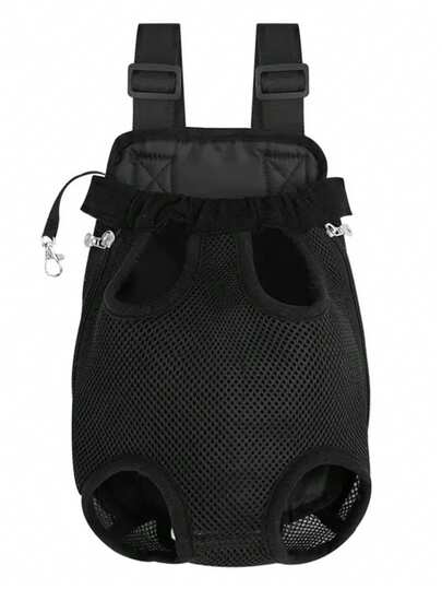 1 st. ben ut framtill husdjursbur, framåtvänd bröstryggsäck - andningsbar axelväska för katt och valp för små djur, handsfree-bur för vandring, resor, promenader. Välj lämplig storlek baserat på dina behov.
