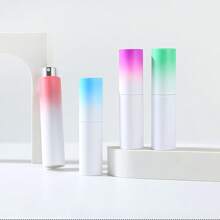 1 Stück drehbarer, nachfüllbarer Parfümzerstäuber - 8 ML tragbarer Reisezerstäuber mit Lippenstiftdispenser