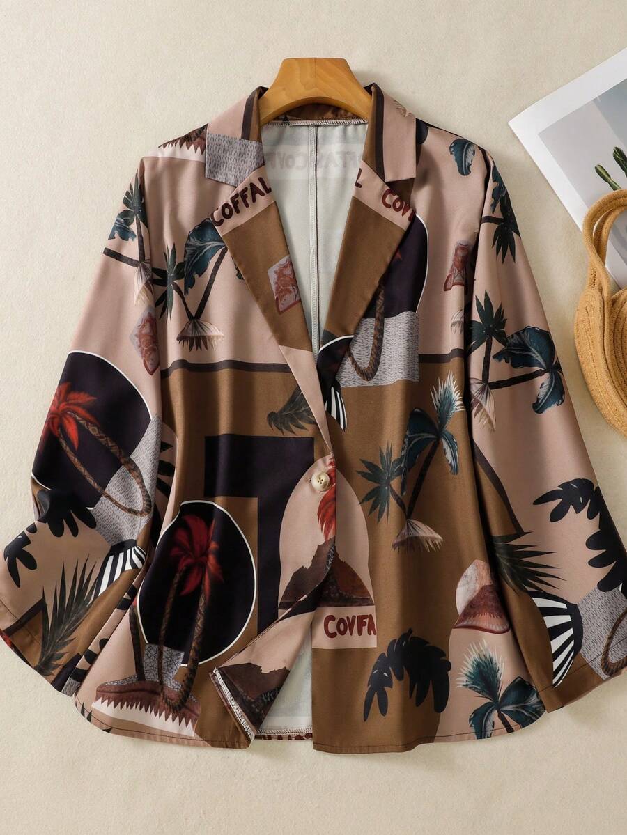Women Casual Lightweight Jacket, Suitable For Summer Vacation - Multicolor - View 1