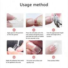 5/3/1 عبوة غراء أظافر فائق القوة، مناسب لألواح الأظافر والأظافر الاكريليك والأظافر المضغوطة، غراء أظافر، غراء أظافر بالفرشاة، مناسب للأظافر المضغوطة، طويل الأمد ومتين، قابل للتطبيق على الأظافر الاكريليك والأظافر الصناعية وغراء الأظافر الجيلية - متعدد الألوان - مشاهدة 10