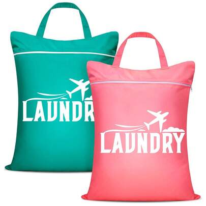 1PC Large Travel Bag, Laundry Bag, Waterproof Wet And Dry Bag, Business Trip Dirty Clothes Bag, Dirty Clothes Storage Bag