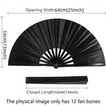 1pc Fan, Bohemian Style Hand Fan Suitable For Line Dance And Performance, Foldable And Portable Plastic Design Summer Cooling,Beach,Travel
