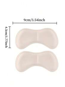 2pcs Women's Sponge Forefoot Inserts To Relieve Pain, Reduce Shoe Size And Enhance Fit, Comfort And Protection For High-Heeled Shoes,Shoes And Boots Accessories