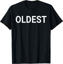Hijo mayor |   Niño del medio |   Camiseta para el Niño Más Joven Camiseta Coordinada - Negro - Ver 1