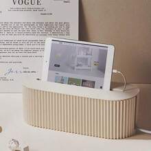 1pc Hidden Wire Storage Box, Electrical Socket Organizer Box, Multi-Function Cable Organizer Box Back To School