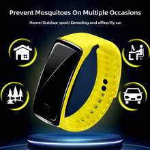 Women's Physical Mosquito Repellent Watch Men's Technology Mosquito/Insect Repellent Bracelet Sports Style Outdoor Portable Mosquito Repellent Device, Non-Chemical, Anti-Mosquito & Bug Gadget, Suitable For Outdoor/Fishing/Travel/Hiking/Beach/Camping, Great Gift For Family And Friends, Unisex, Multiple Colors Available