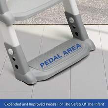 Children Toilet Seat & Ladder Toddler Training Step Up Easy Fold Down For Kids - 1 - View 4