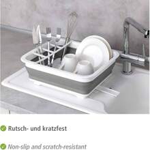 Égouttoir à vaisselle pliable en silicone pour camping-car, bateau, caravane, égouttoir à vaisselle portable, organisateur de vaisselle pour cuisine, camping-car, camping-car