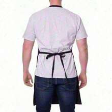 1pc Yes Chef Apron, Funny Cooking Apron, Kitchen Aprons, Gift For Chefs & Foodies, Gift For Chefs, Kitchen Accessory, Chef Lover Apparel, Father's Day Gift - 黑色 - 查看 3