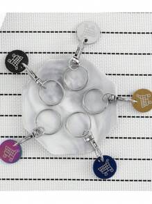 1 Peça/3 Peças Token de Carrinho de Compras, Chaveiro de Metal Inoxidável, Enfeite de Chaveiro com Chave de Desbloqueio de Carrinho, Acessório de Chaveiro