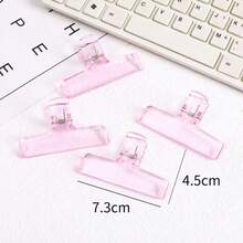 Paper Clips Transparent Binder File Documents Tickets Organizer Bookmarks Index Page Holder Office Binding Supplies - Multicolor - View 11