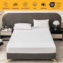 (3 Pack)  Waterproof Mattress Pad, Twin/Twin-XL, 39 In X 80 In - Queen - View 3