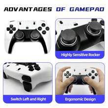M15 Retro Game Stick, 4K HD-MI Output & Wireless Controller Plug And Play Video Game Console With 20000+ Games For PS1 NES GBA Arcade Games, Arcade Game Console