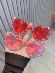 1 副、2 副、3 副、4 副、6 副、8 副、10 副心形休闲时尚眼镜，彩色眼镜成人派对礼物，基本节日配饰，休闲礼品沙滩配饰时尚眼镜，适合所有季节的日常佩戴 - 彩色 - 查看 18