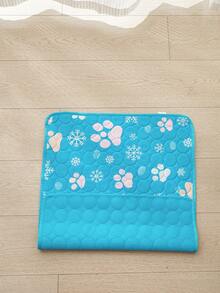 وسادة تبريد للكلاب قابلة للغسل من الحرير الجليدي، وسادة تبريد ذاتية للحيوانات الأليفة، بطانية وسادة تبريد للكلاب للاستخدام الداخلي والخارجي وأماكن الجلوس في السيارة