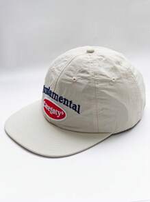 Gorra de béisbol con estilo casual de calle, bordado con logo escudo y letra, personalizada, ligera, transpirable y suave, unisex, tipo snapback