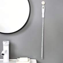 3pcs Sink Overflow Cleaning Brush, Bathroom Hair Drain Cleaning Brush, Flexible Long Tube Hair Clog Remover Cleaning Tool, Pipe Dredging Brush, Underground Pipe Dredging Brush: Cleaning Brushes For Bathroom, Kitchen And Toilet, 3/1pc