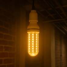 Well Home Lampadina LED luce calda 12W, 1020 lumen, dimensioni 170 x Ø 52 mm; Temperatura Kelvin 3000k; LED in formato DRITTO, spedizione gratuita 24/72.