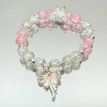 Minimalist Butterfly Pendant Bracelet, Sweet Niche Design Elegant Butterfly, Suitable For Daily Wear Gift For Friends And Family