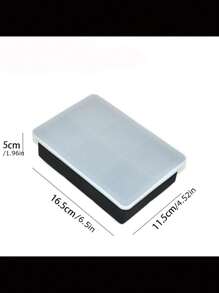 Large Six And Eight Square Silicone Ice Tray Ice Cream Dessert Juice Frozen Model For Home Use With Lid