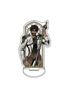Anime 1pc"Arcane Acrylic Stand11cm,Acrylic Display Stand Person Model, Tabletop And Home Decor,Key Ring Accessories Decor, Id Al-Adjha A Graduation Gift For Friends, Car Accessories Bag Charm Backpack For School