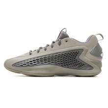 Adidas Zapatos de baloncesto ANTHONY EDWARDS 1 LOW Mid-Top, adecuados para partidos, entrenamiento, deportes al aire libre, zapatos de baloncesto con cordones JS1775 - Gris frío - Ver 1