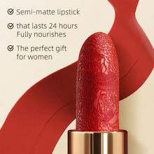CATKIN Summer Palace 3-Piece Lipstick Gift Set, Semi-Matte Lipstick, 24-Hour Long Lasting, Lightweight & Soft, Ultra-Moisturizing - CR138 CR139 CO140 - 查看 3