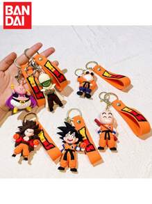 bandai Llavero de anime Bandai con figura de acción de Son Wukong Beijita con flauta corta, de 8 cm de PVC, como colgante de bolso para hombre y mujer, un exquisito regalo para amigos, perfecto para el Día de San Valentín, Halloween, Navidad y Año Nuevo