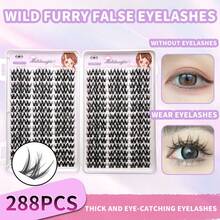 Eyelash Extensions Kit, Jumbo Pack, Professional Quality Lash Extensions For DIY Personal Use At Home, Easy Application